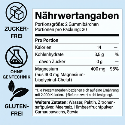 Nootrum Magnesium-Bisglycinat-Gummibärchen